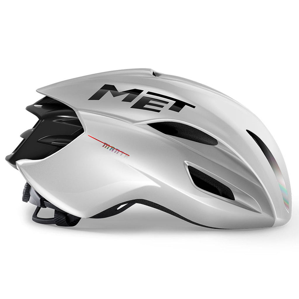 Met Manta Mips helmets - White oleographic