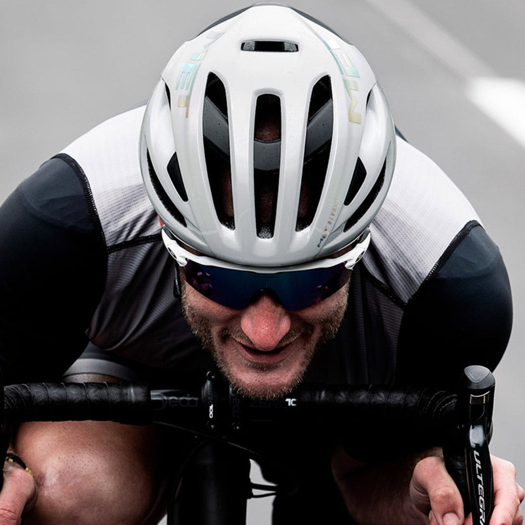Met Rivale Mips helmet - White grey
