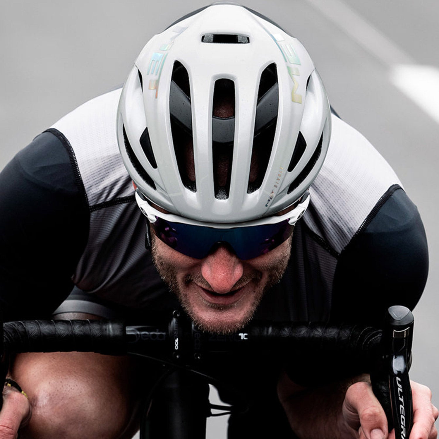 Met Rivale Mips helmet - White grey